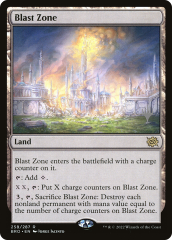 Blast Zone (Promo Pack) [The Brothers' War Promos] - The Mythic Store | 24h Order Processing
