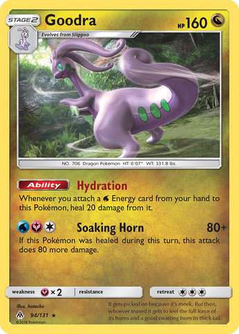Goodra (94/131) [Sun & Moon: Forbidden Light] - The Mythic Store | 24h Order Processing