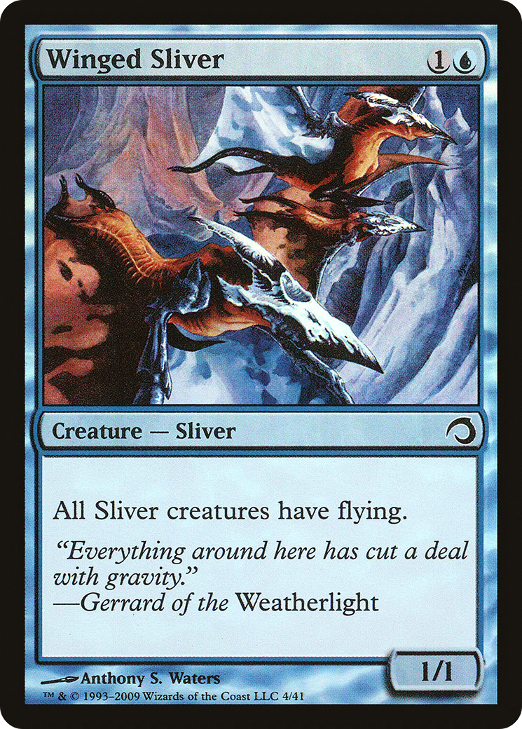 Winged Sliver [Premium Deck Series: Slivers] - The Mythic Store | 24h Order Processing