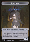 Bird (002) // Sculpture Double-Sided Token [Commander 2019 Tokens] - The Mythic Store | 24h Order Processing