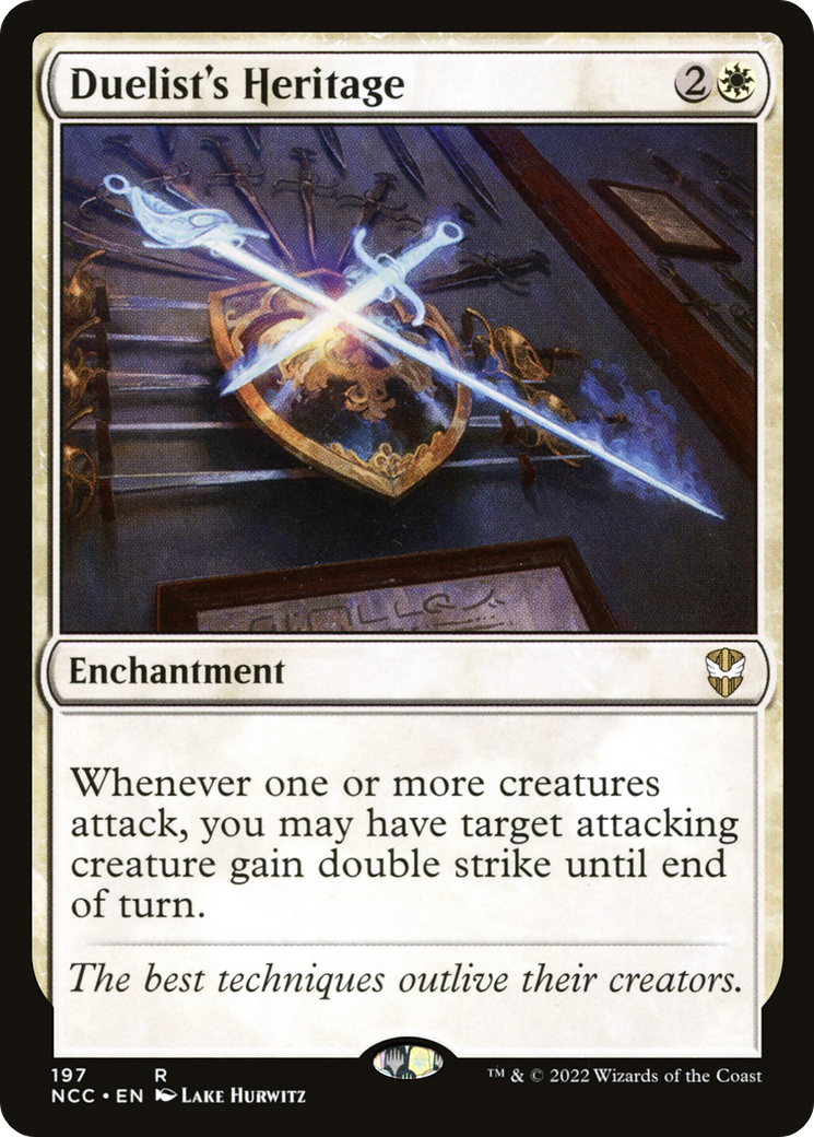 Duelist's Heritage [Streets of New Capenna Commander] - The Mythic Store | 24h Order Processing