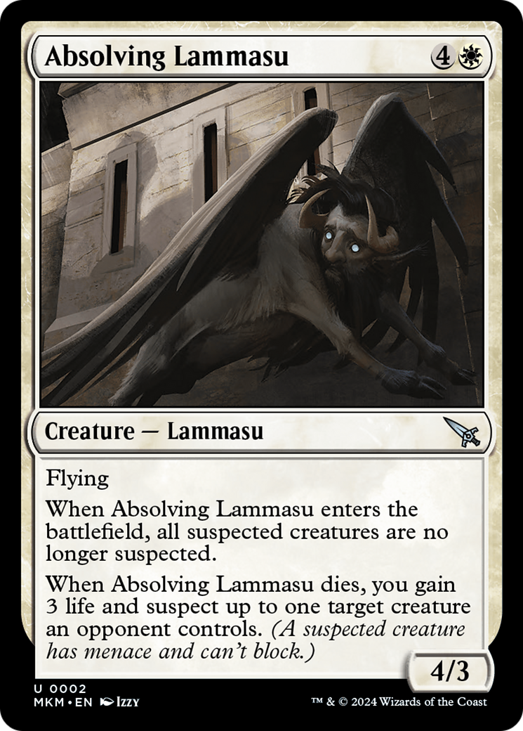 Absolving Lammasu [Murders at Karlov Manor] - The Mythic Store | 24h Order Processing