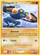 Croagunk (61/99) [Platinum: Arceus] - The Mythic Store | 24h Order Processing