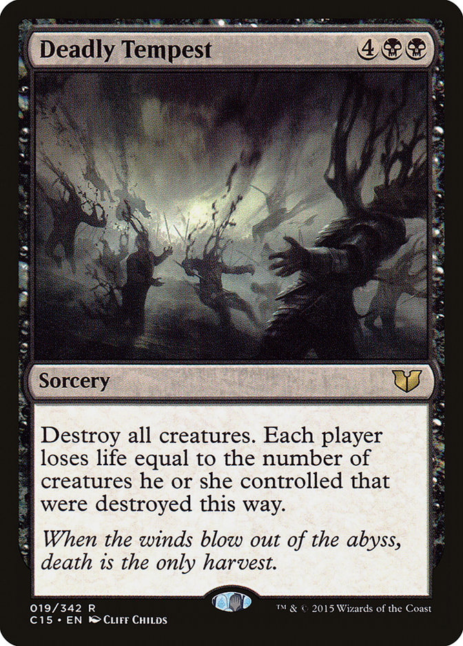 Deadly Tempest [Commander 2015] - The Mythic Store | 24h Order Processing