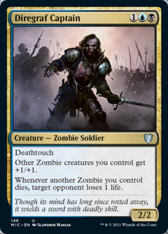Diregraf Captain [Innistrad: Midnight Hunt Commander] - The Mythic Store | 24h Order Processing