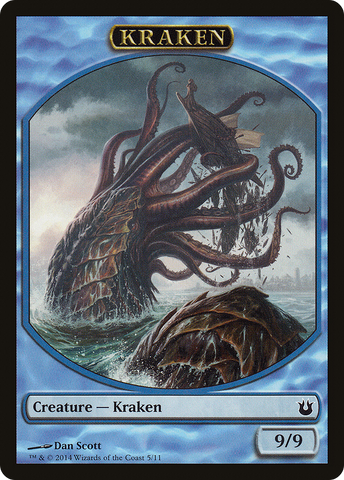 Kraken Token [Born of the Gods Tokens] - The Mythic Store | 24h Order Processing