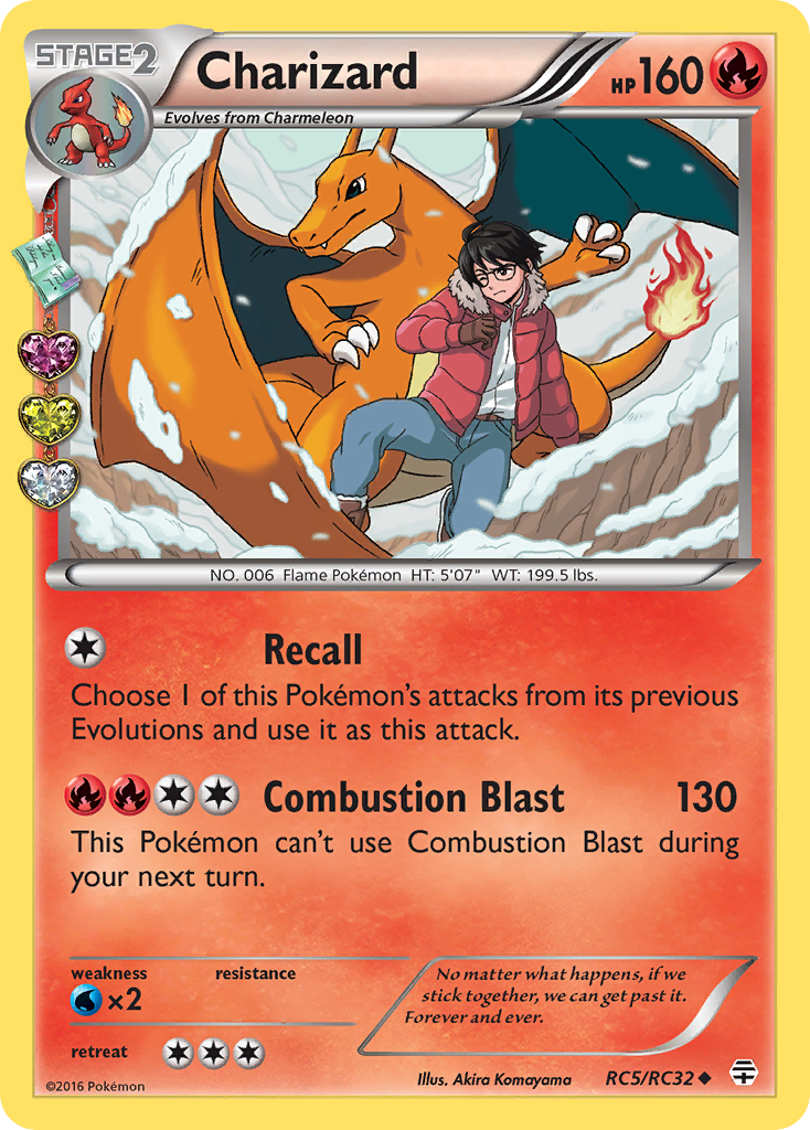 Charizard (RC5/RC32) [XY: Generations] - The Mythic Store | 24h Order Processing