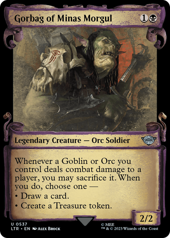 Gorbag of Minas Morgul [The Lord of the Rings: Tales of Middle-Earth Showcase Scrolls] - The Mythic Store | 24h Order Processing