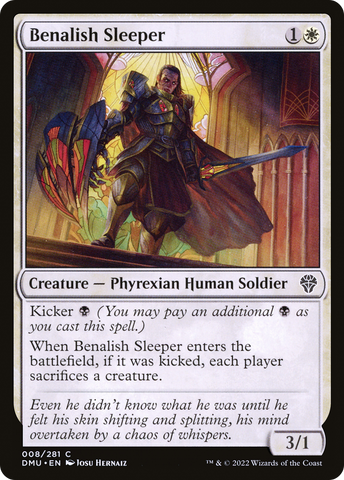 Benalish Sleeper [Dominaria United] - The Mythic Store | 24h Order Processing