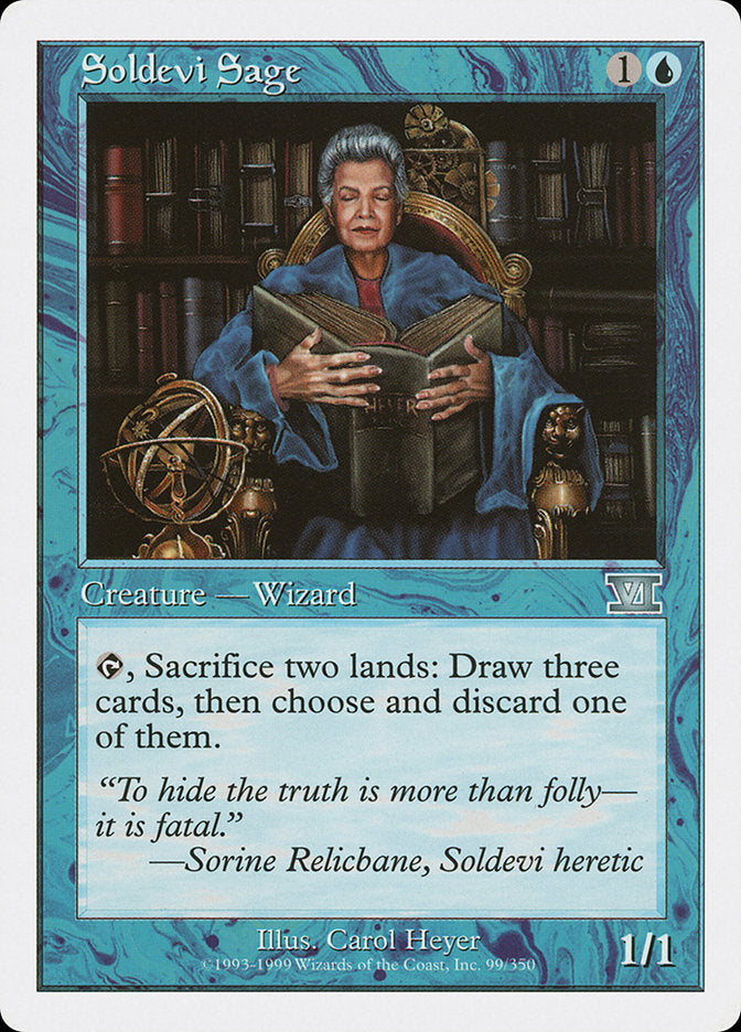 Soldevi Sage [Classic Sixth Edition] - The Mythic Store | 24h Order Processing