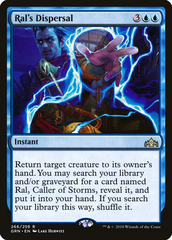 Ral's Dispersal [Guilds of Ravnica] - The Mythic Store | 24h Order Processing