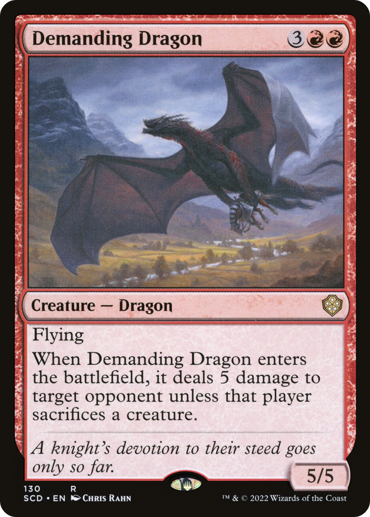 Demanding Dragon [Starter Commander Decks] - The Mythic Store | 24h Order Processing