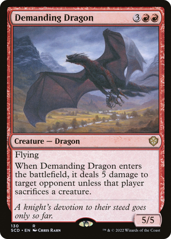 Demanding Dragon [Starter Commander Decks] - The Mythic Store | 24h Order Processing