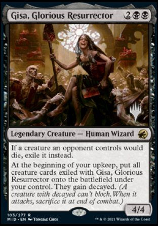 Gisa, Glorious Resurrector (Promo Pack) [Innistrad: Midnight Hunt Promos] - The Mythic Store | 24h Order Processing