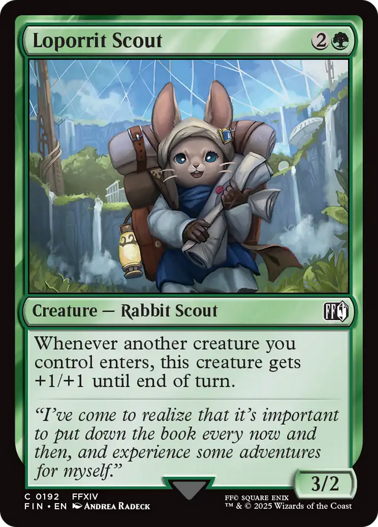 Loporrit Scout [FINAL FANTASY] - The Mythic Store | 24h Order Processing