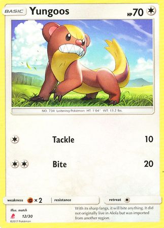 Yungoos (12/30) [Sun & Moon: Trainer Kit - Lycanroc] - The Mythic Store | 24h Order Processing