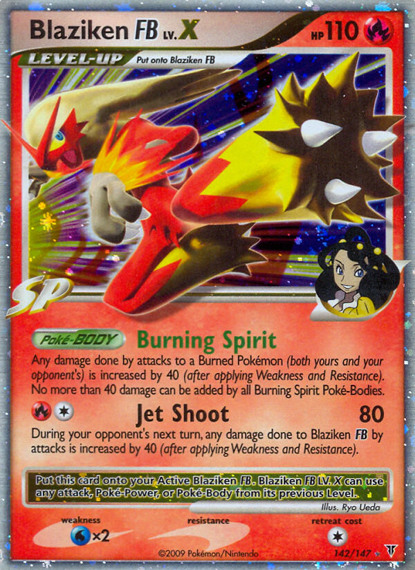 Blaziken FB LV.X (142/147) [Platinum: Supreme Victors] - The Mythic Store | 24h Order Processing