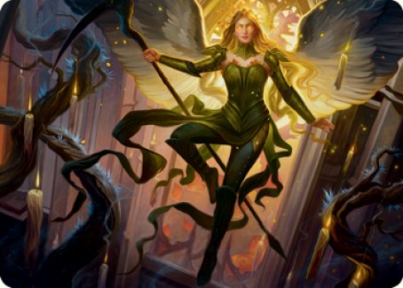 Sigarda, Champion of Light Art Card [Innistrad: Midnight Hunt Art Series] - The Mythic Store | 24h Order Processing