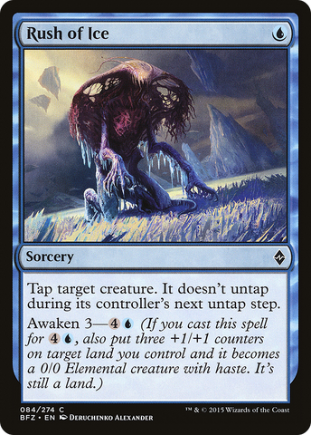 Rush of Ice [Battle for Zendikar] - The Mythic Store | 24h Order Processing
