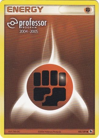 Fighting Energy (105/109) (2004 2005) [Professor Program Promos] - The Mythic Store | 24h Order Processing