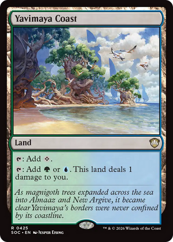 Yavimaya Coast [Secrets of Strixhaven Commander] - The Mythic Store | 24h Order Processing