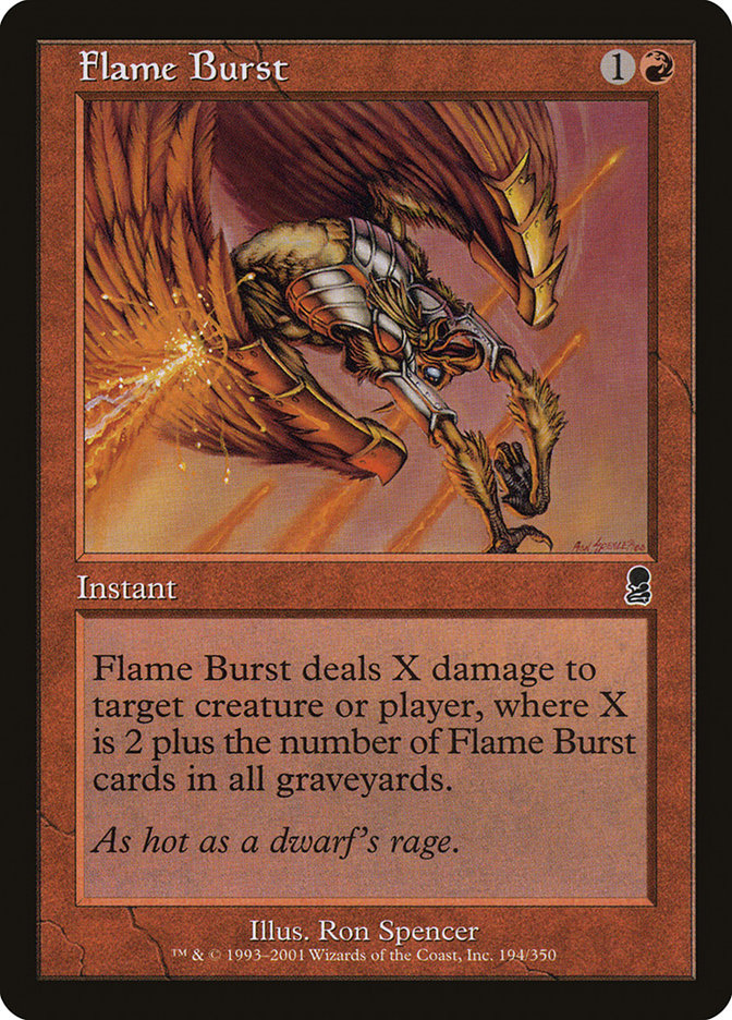 Flame Burst [Odyssey] - The Mythic Store | 24h Order Processing