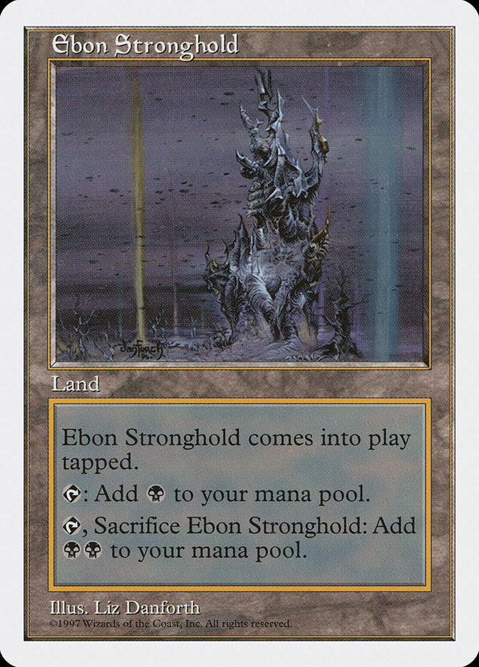 Ebon Stronghold [Fifth Edition] - The Mythic Store | 24h Order Processing