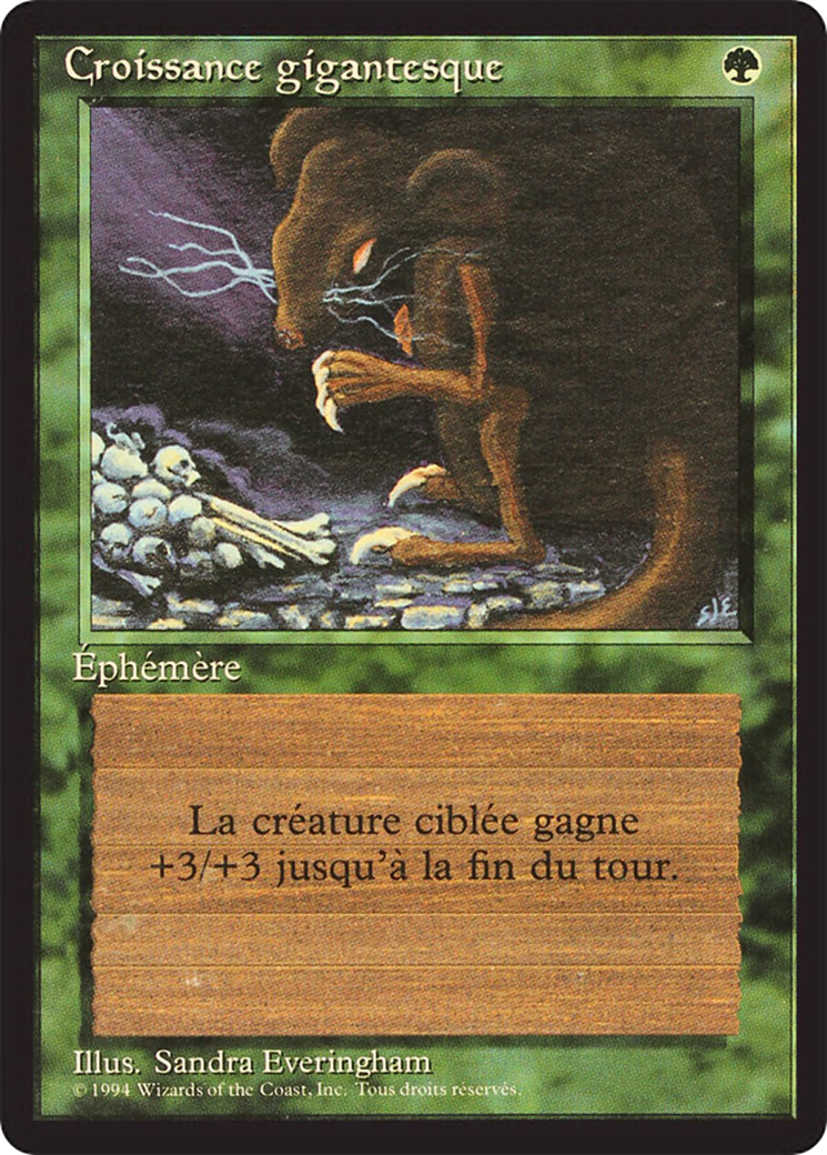 Giant Growth [Foreign Black Border] - The Mythic Store | 24h Order Processing