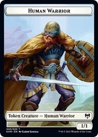 Human Warrior // Giant Wizard Double-Sided Token [Kaldheim Tokens] - The Mythic Store | 24h Order Processing