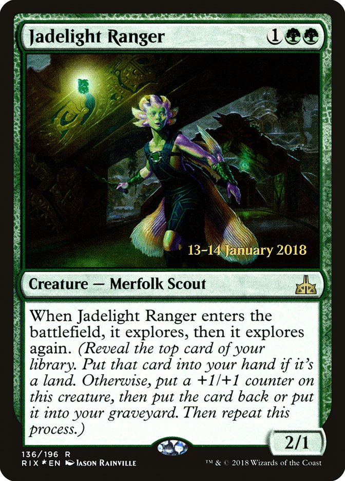 Jadelight Ranger [Rivals of Ixalan Prerelease Promos] - The Mythic Store | 24h Order Processing