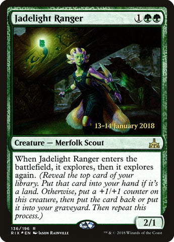 Jadelight Ranger [Rivals of Ixalan Prerelease Promos] - The Mythic Store | 24h Order Processing