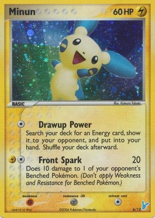 Minun (6/12) [EX: Trainer Kit 2 - Minun] - The Mythic Store | 24h Order Processing