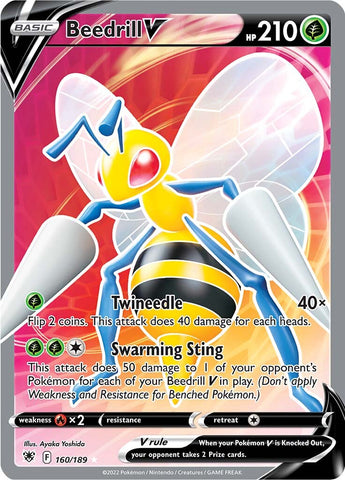 Beedrill V (160/189) [Sword & Shield: Astral Radiance] - The Mythic Store | 24h Order Processing