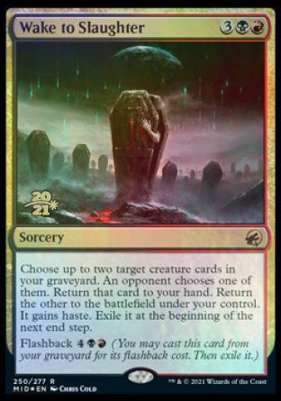 Wake to Slaughter [Innistrad: Midnight Hunt Prerelease Promos] - The Mythic Store | 24h Order Processing
