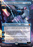 Kaito, Cunning Infiltrator (Borderless) (Mana Foil) [Foundations] - The Mythic Store | 24h Order Processing