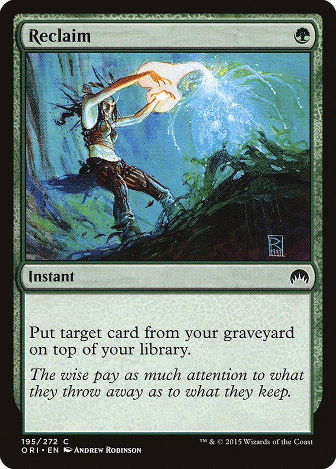 Reclaim [Magic Origins] - The Mythic Store | 24h Order Processing