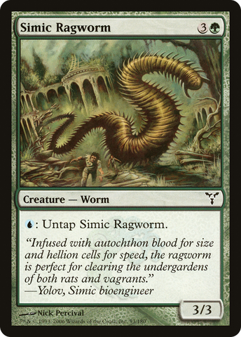 Simic Ragworm [Dissension] - The Mythic Store | 24h Order Processing
