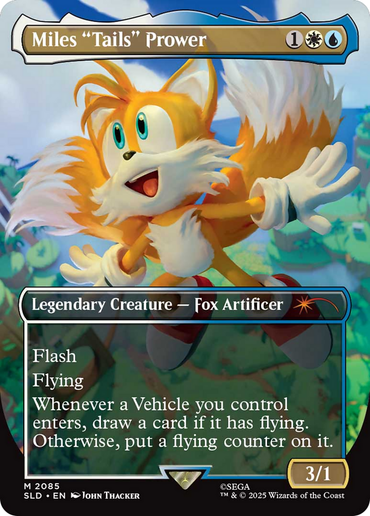 Miles "Tails" Prower (Rainbow Foil) [Secret Lair Drop Series] - The Mythic Store | 24h Order Processing