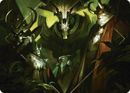 Meeting of the Five Art Card [Streets of New Capenna Art Series] - The Mythic Store | 24h Order Processing
