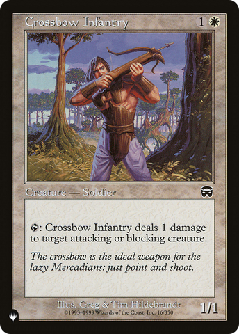 Crossbow Infantry [The List] - The Mythic Store | 24h Order Processing