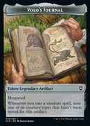 Treasure // Volo's Journal Double-Sided Token [Commander Legends: Battle for Baldur's Gate Tokens] - The Mythic Store | 24h Order Processing