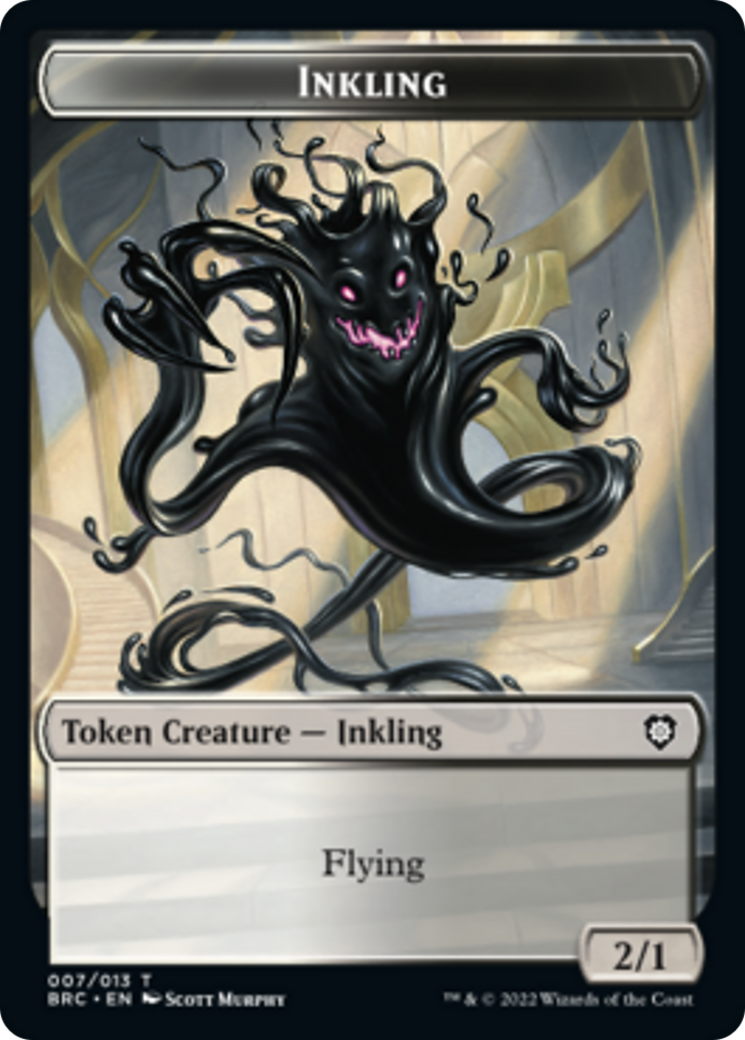 Copy // Inkling Double-Sided Token [The Brothers' War Commander Tokens] - The Mythic Store | 24h Order Processing