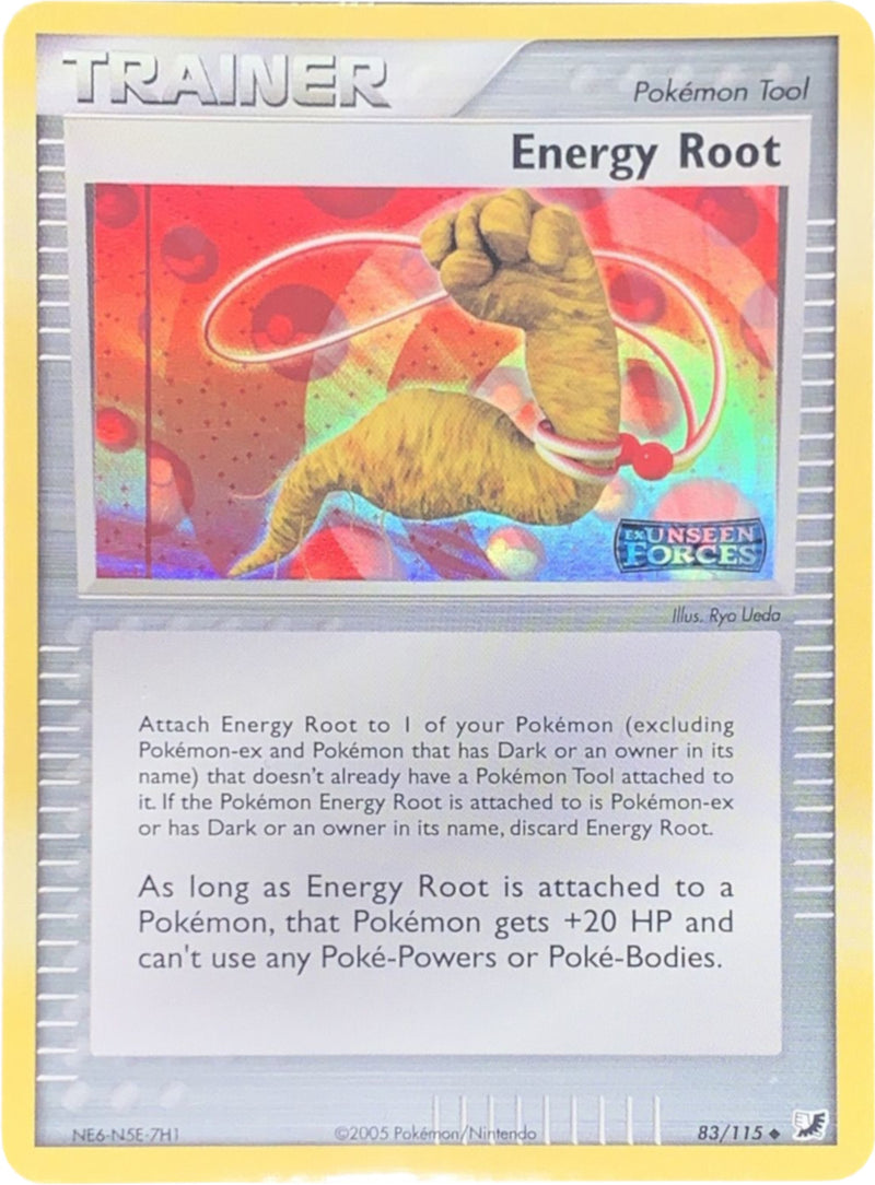 Energy Root (83/115) (Stamped) [EX: Unseen Forces] - The Mythic Store | 24h Order Processing