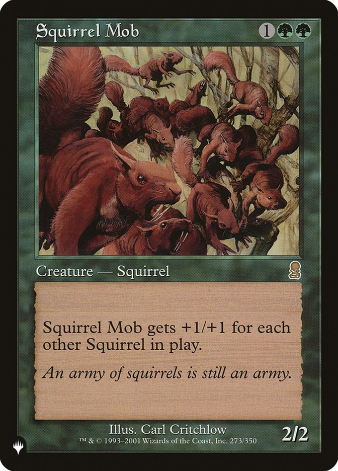 Squirrel Mob [The List] - The Mythic Store | 24h Order Processing