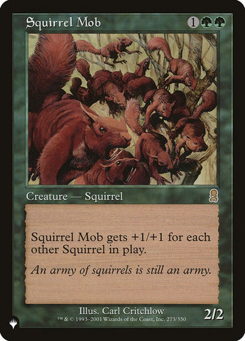 Squirrel Mob [The List] - The Mythic Store | 24h Order Processing