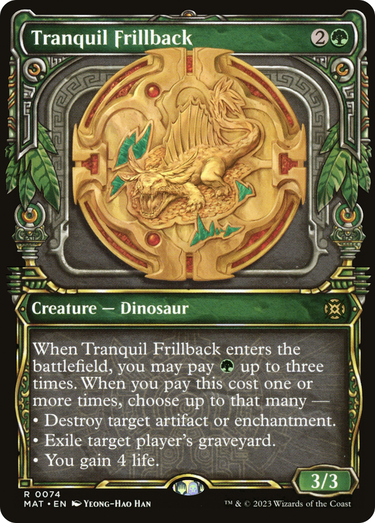 Tranquil Frillback (Showcase) [March of the Machine: The Aftermath] - The Mythic Store | 24h Order Processing