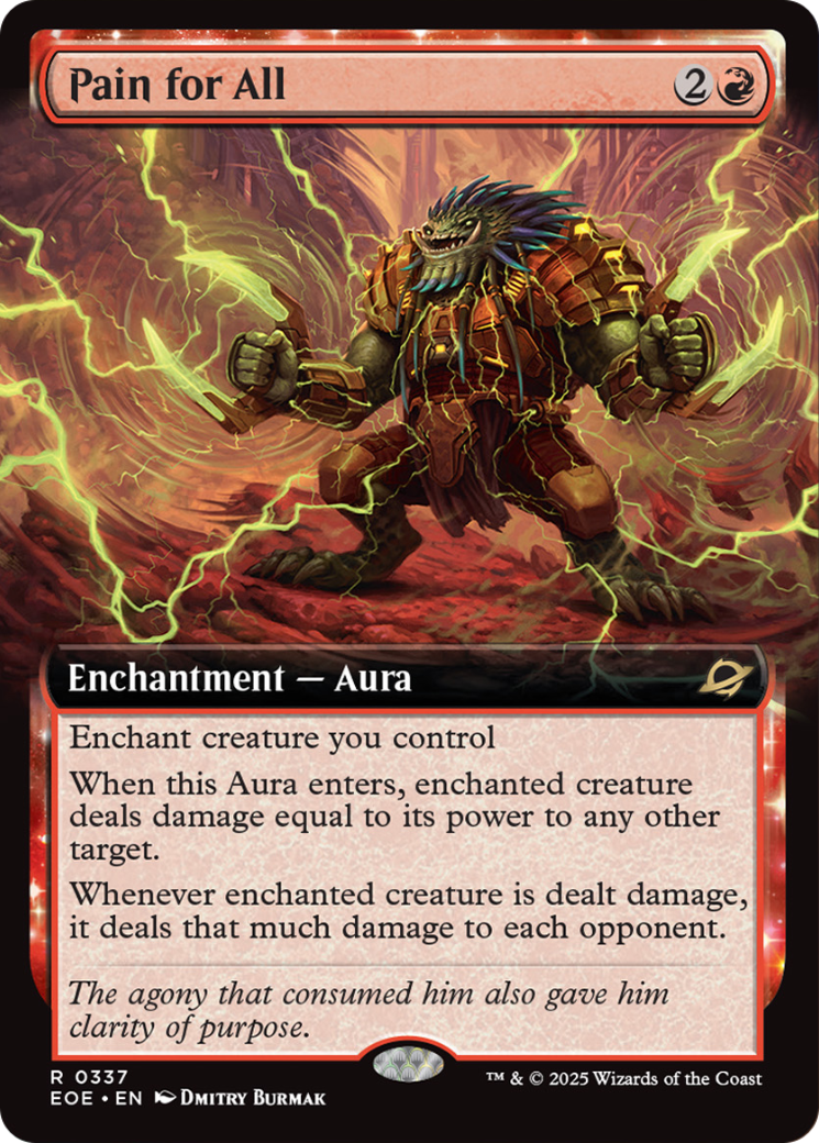 Pain for All (Extended Art) [Edge of Eternities] - The Mythic Store | 24h Order Processing