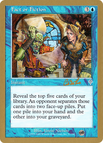 Fact or Fiction (Carlos Romao) (SB) [World Championship Decks 2002] - The Mythic Store | 24h Order Processing