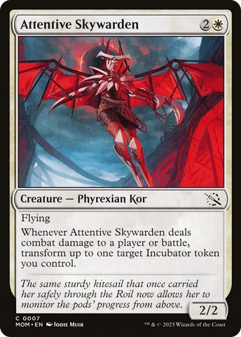 Attentive Skywarden [March of the Machine] - The Mythic Store | 24h Order Processing