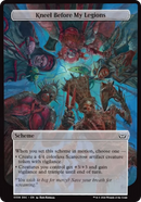 Kneel Before My Legions (Full Art) [Duskmourn: Archenemy] - The Mythic Store | 24h Order Processing